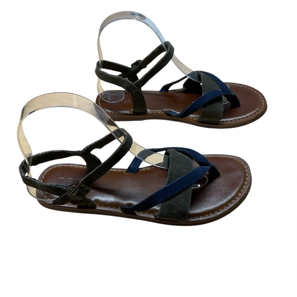 Toms navy gray